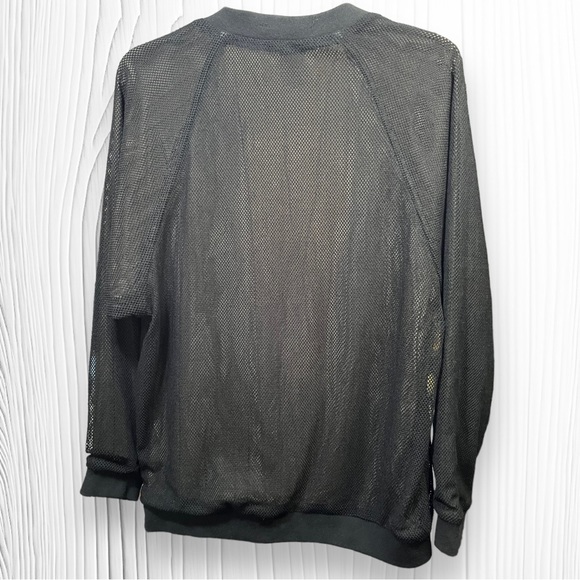 Storia Black Mesh Bomber Style Jacket - Picture 2 of 4